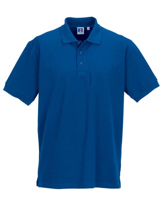 Russell Athletic Russell Mens Ultimate Cotton Polo - Bright Royal