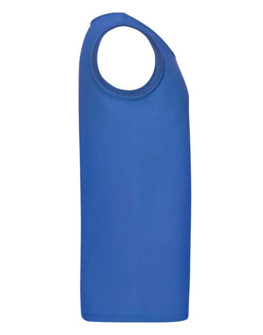 Fruit Of The Loom FOTL Mens Valueweight Athletic Vest - Royal