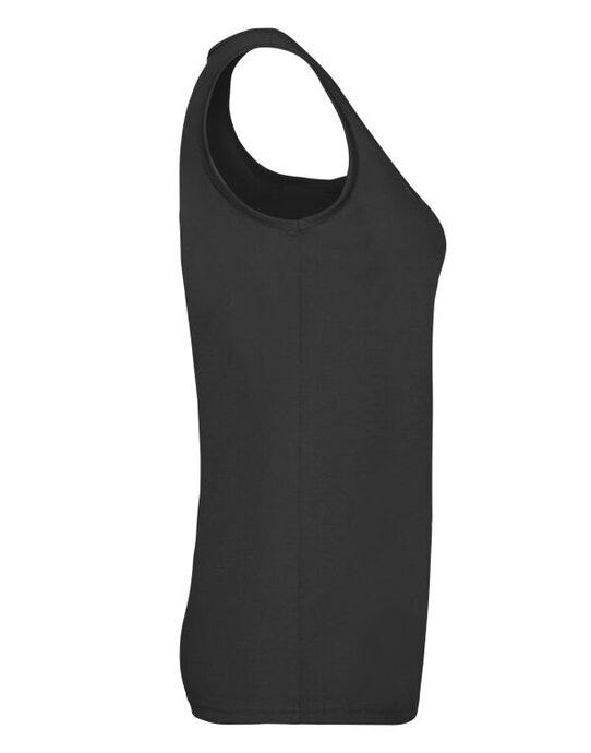 Fruit Of The Loom FOTL Ladies Valueweight Athletic Vest - Black
