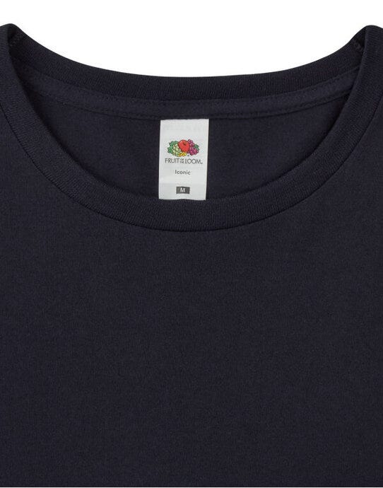 Fruit Of The Loom FOTL Iconic 150 Long Sleeve T - Deep Navy