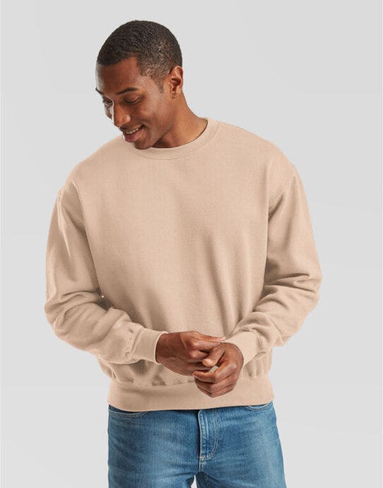 Fruit Of The Loom FOTL Supercotton Sweat - Desert Sand
