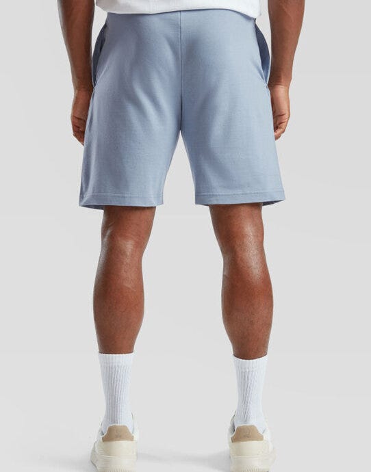 Fruit Of The Loom FOTL Iconic Jersey Shorts - Mineral Blue