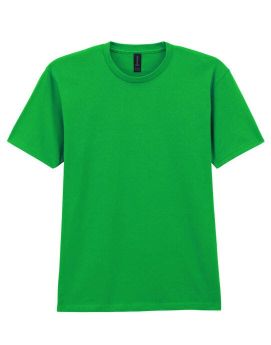 Gildan Softstyle Midweight Adult T-Shirt - Irish Green