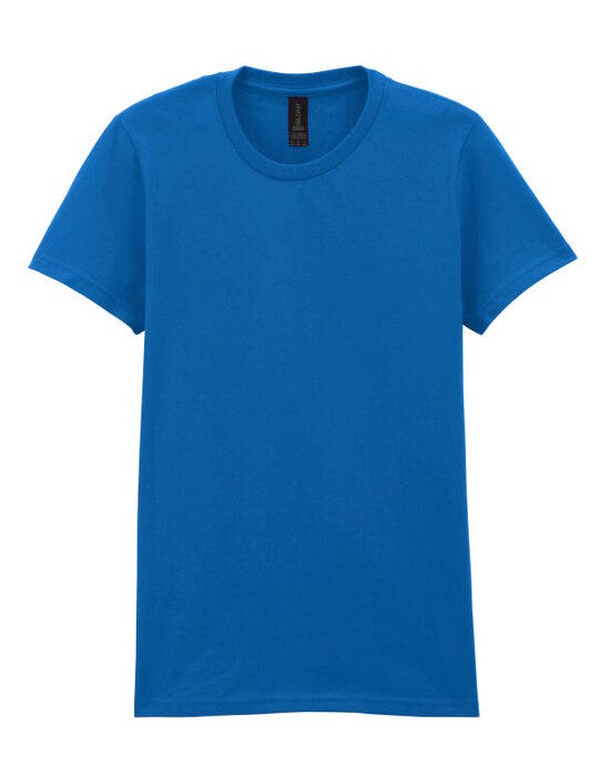 Gildan Softstyle Midweight Womens Tshirt - Royal