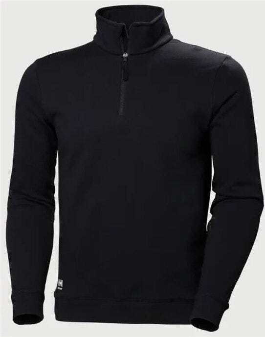 Helly Hansen Classic Half Zip Sweatshirt - Black