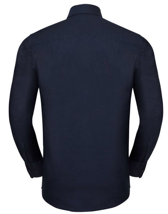 Russell Athletic Collection Russell Collection Men LS Tailor Oxford - Bright Navy