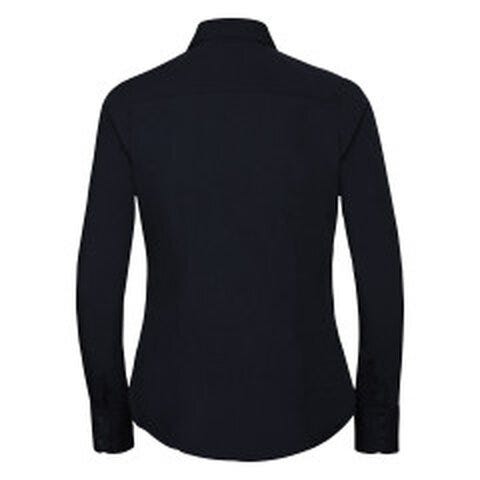 Russell Athletic Collection Russell Collection Lady LS Fitted Poplin - French Navy