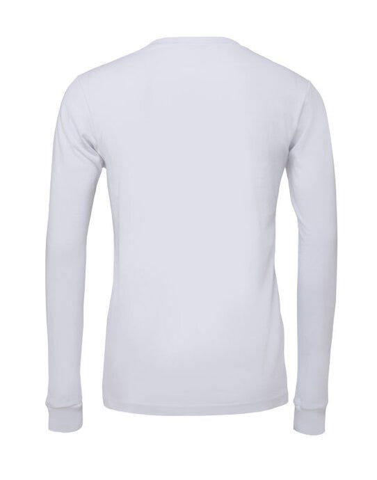 Bella + Canvas Canvas Unisex Jersey LS Tee - White