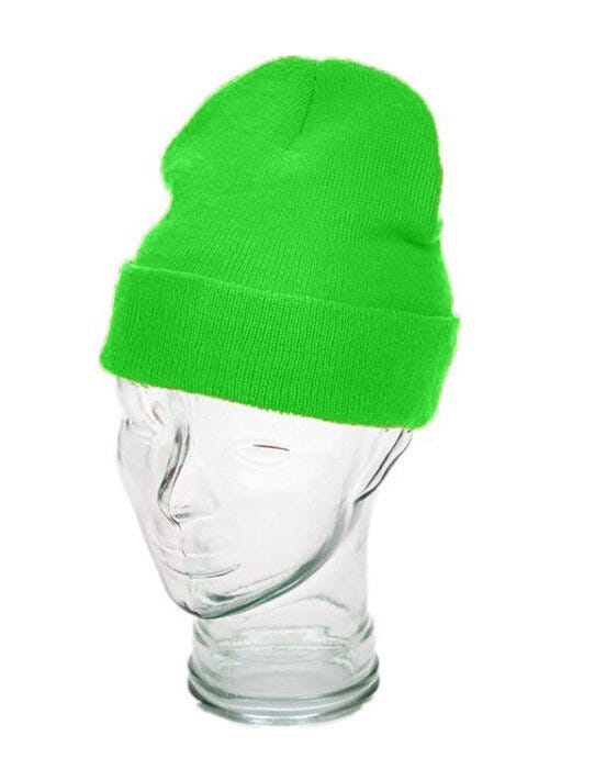 Yoko Hi Vis Thinsulate Hat - Lime