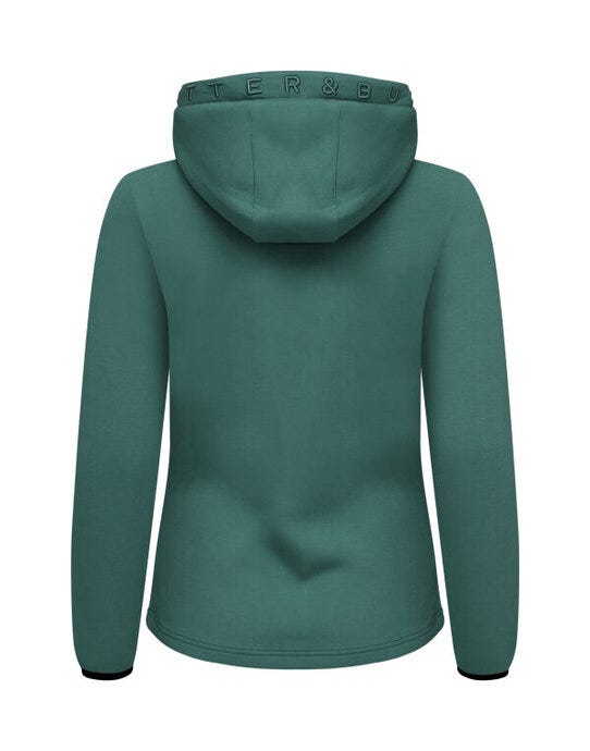 Cutter & Buck C&B Ladies Pemberton Full Zip Hood - Pine Green