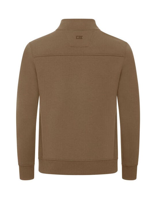 Cutter & Buck C&B Pemberton Full Zip Sweatshirt - Khaki