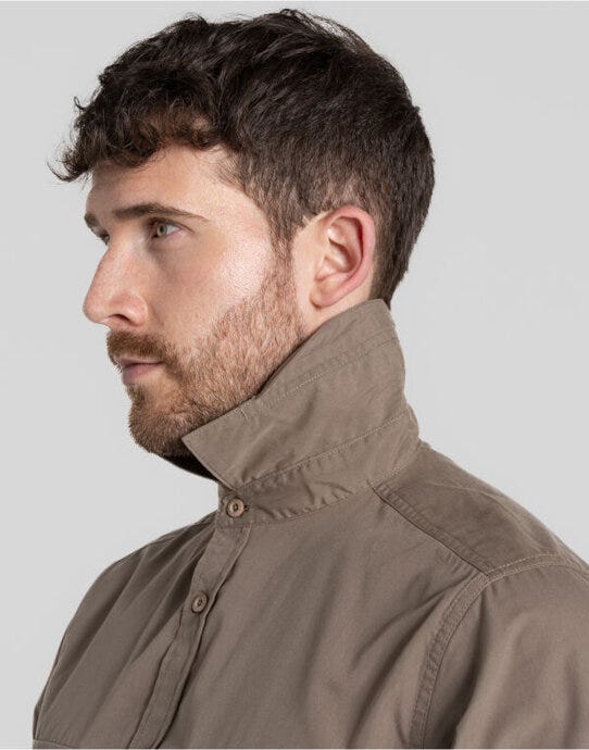 Craghoppers Expert Kiwi SS Shirt - Pebble