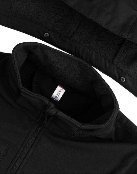 Clique Classic Softshell 2 In 1 - Black
