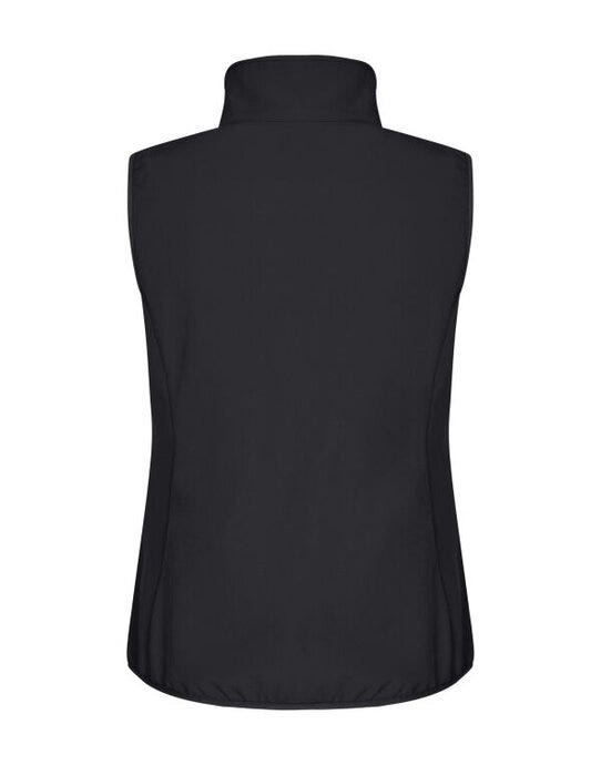 Clique Ladies Classic Softshell Vest - Black