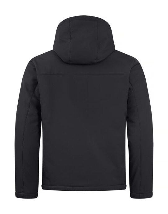Clique Padded Hoody Softshell - Black