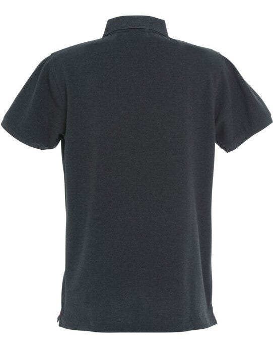 Clique Stretch Premium Polo - Anthracite Melange