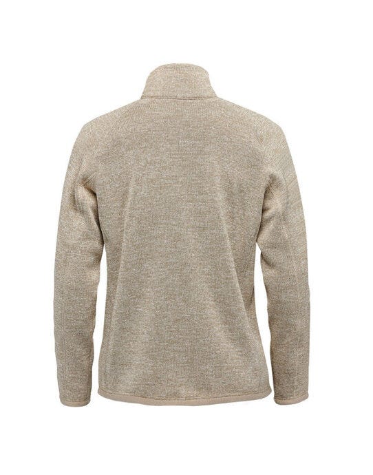 Stormtech Ladies Avalanche FZ Fleece Jkt - Oatmeal Heather