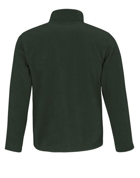B&C ID.501 Men's Micro Fleece Full Zip - Forest Green
