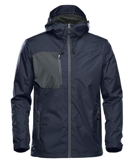 Stormtech Mens Olympia Shell - Navy/Granite