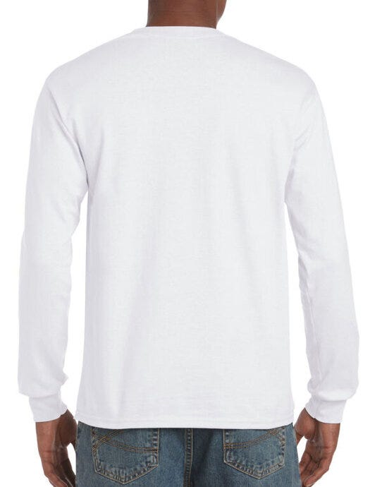 Gildan Hammer Adult Long Sleeve T-Shirt - White
