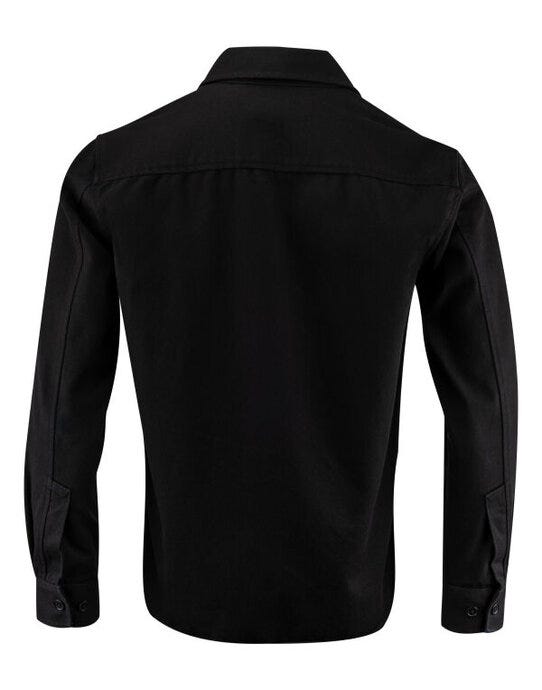 James Harvest Highwoods Unisex Overshirt - Black