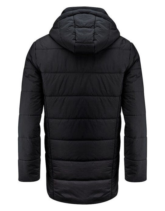 James Harvest Nordmont Long Jacket - Black