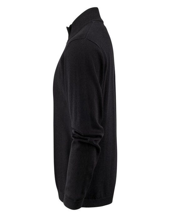 James Harvest Ashland Knitted Cardigan - Black