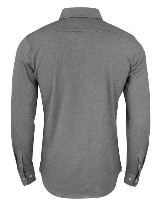 James Harvest Burlingham Jersey Shirt - Black