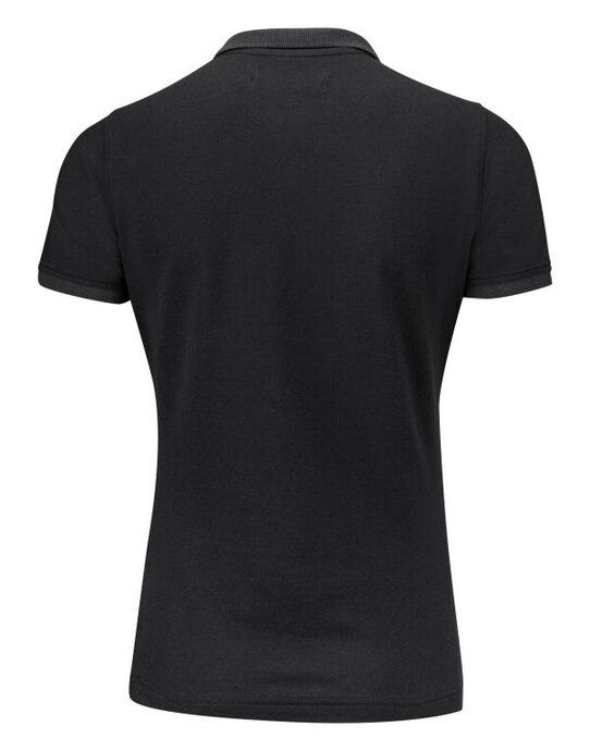 James Harvest Pinedale Ladies Pique Polo - Black