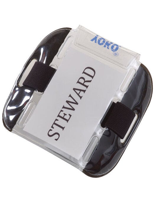 Yoko ID Armbands - Black