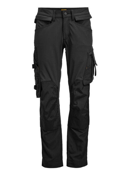 Jobman Womens Craftsman Trousers Stretch - Black