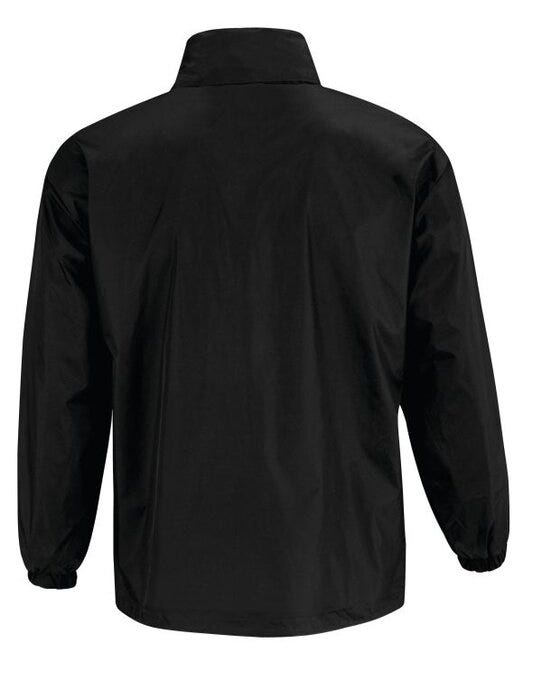 B&C Men's Air Windbreaker Jacket - Black