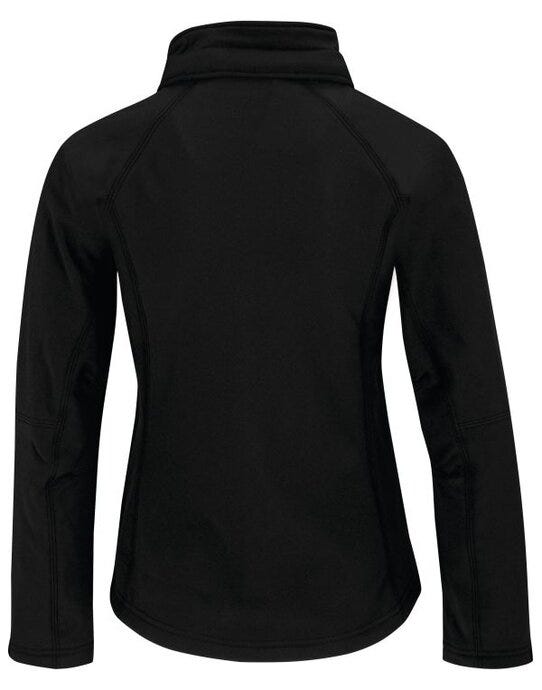 B&C Women's Hooded 3-Layer Softshell - Black