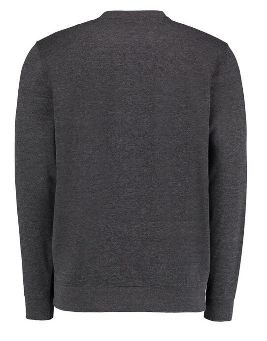 Kustom Kit Mens Superwash Sweatshirt - Dark Grey Marl