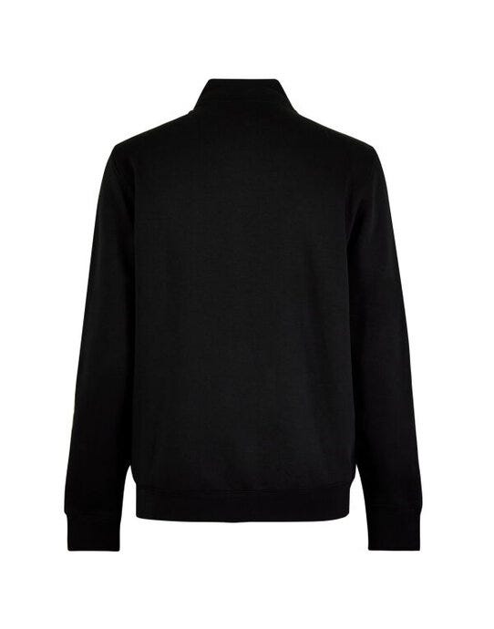 Kustom Kit Quilted Full Zip Sweatshirt - Black