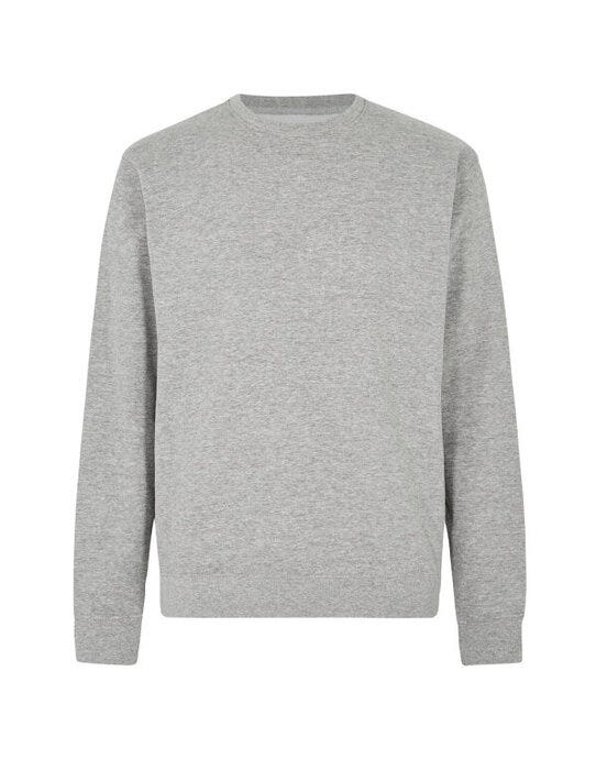 Kustom Kit Regular Fit Sweatshirt - Heather Grey