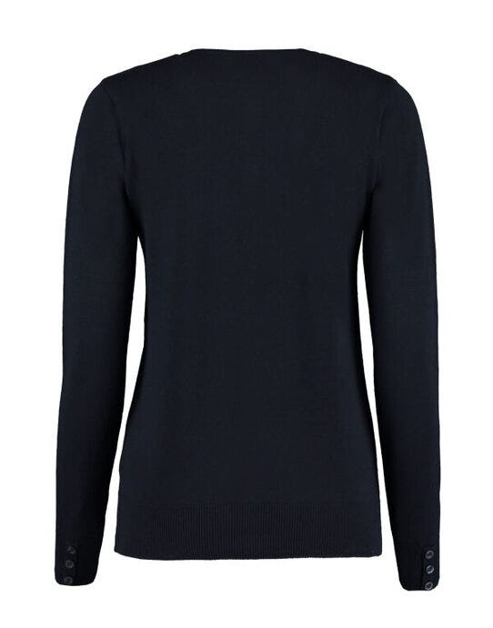 Kustom Kit Lady Arundel Crew Cardigan - Navy