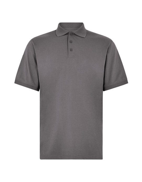 Kustom Kit Regular Superwash® 60º Polo - Charcoal Solid
