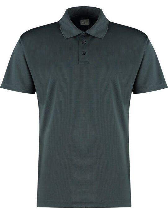 Kustom Kit Mens Cooltex Plus Polo - Graphite