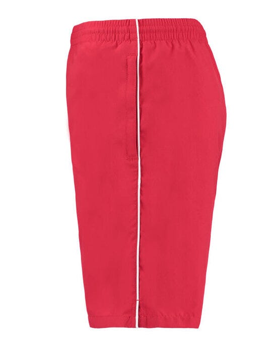 Kustom Kit Mens Classic Track Short - Red/White