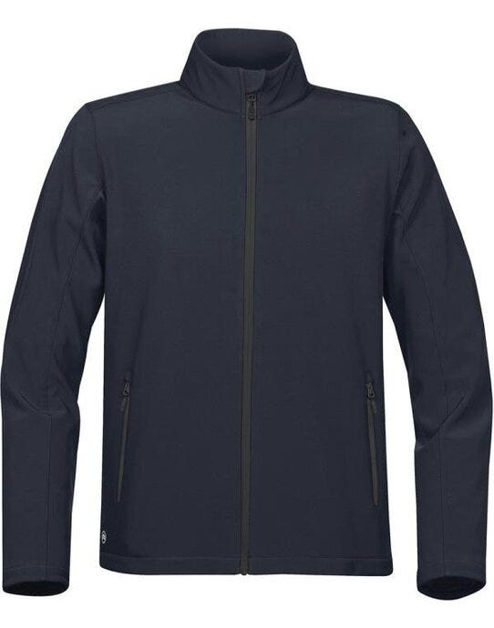 Stormtech Mens Orbiter Softshell - Navy/Carbon