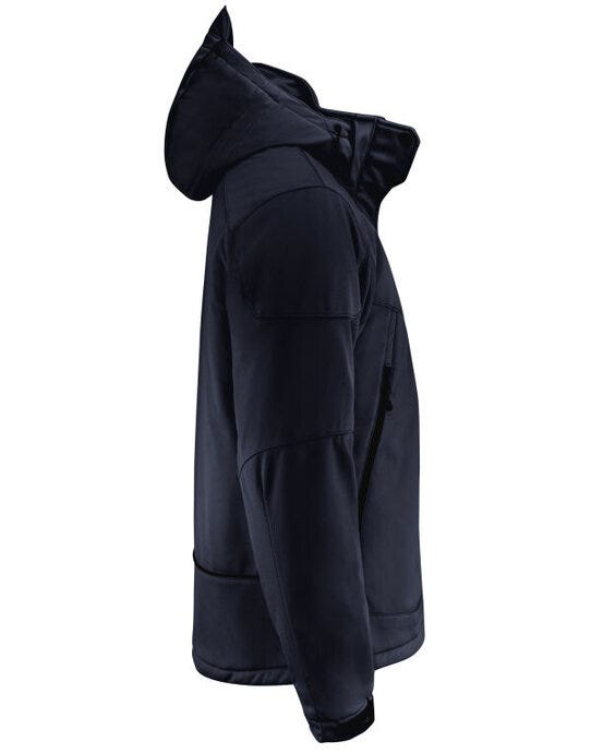 Printer Essentials Men Skeleton Softshel - Dark Navy