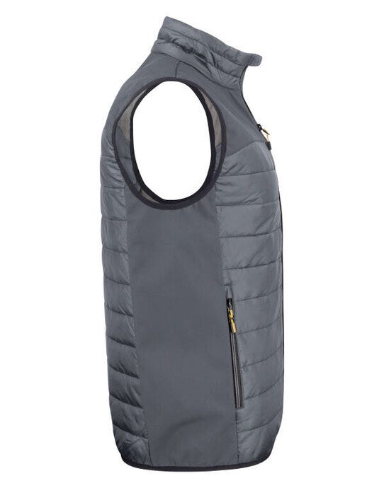 Printer Essentials Printer Mens Expedition Vest - Steel Grey