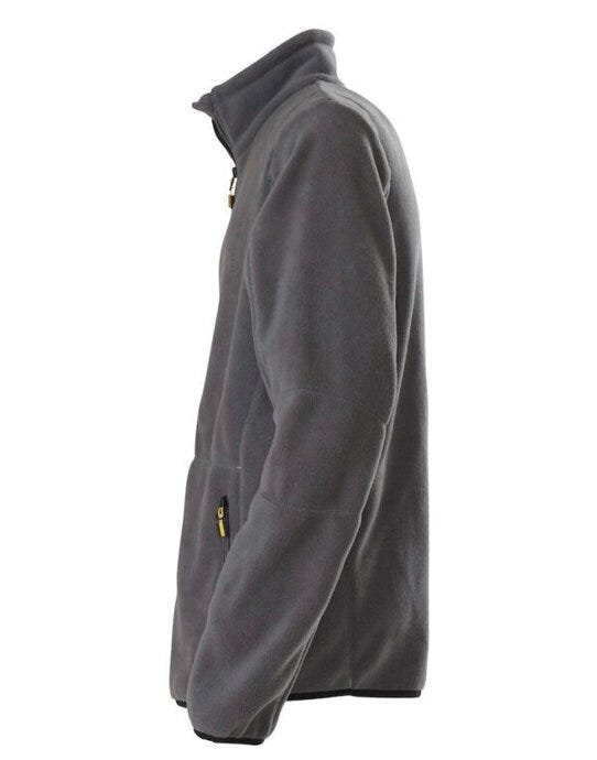 Printer Essentials Printer Mens Speedway Fleece Jacket - Steel Grey
