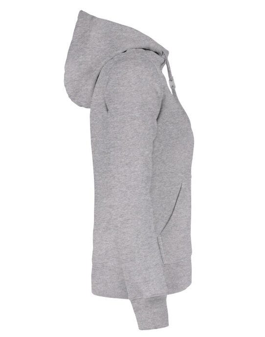 Printer Essentials Printer Ladies Fastpitch Hooded Sweater - Grey Melange