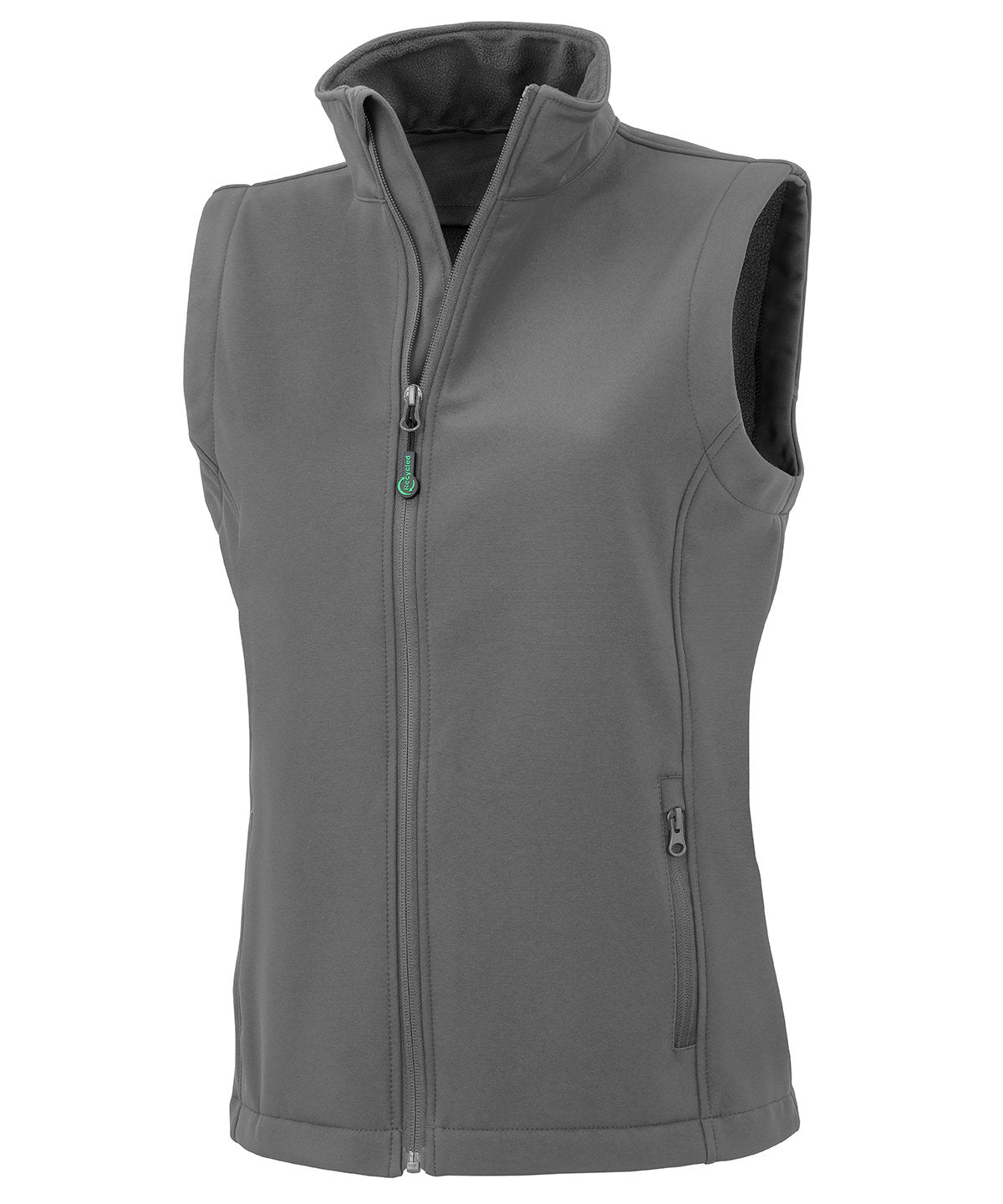 Women's recycled 2-layer printable softshell bodywarmer R902F