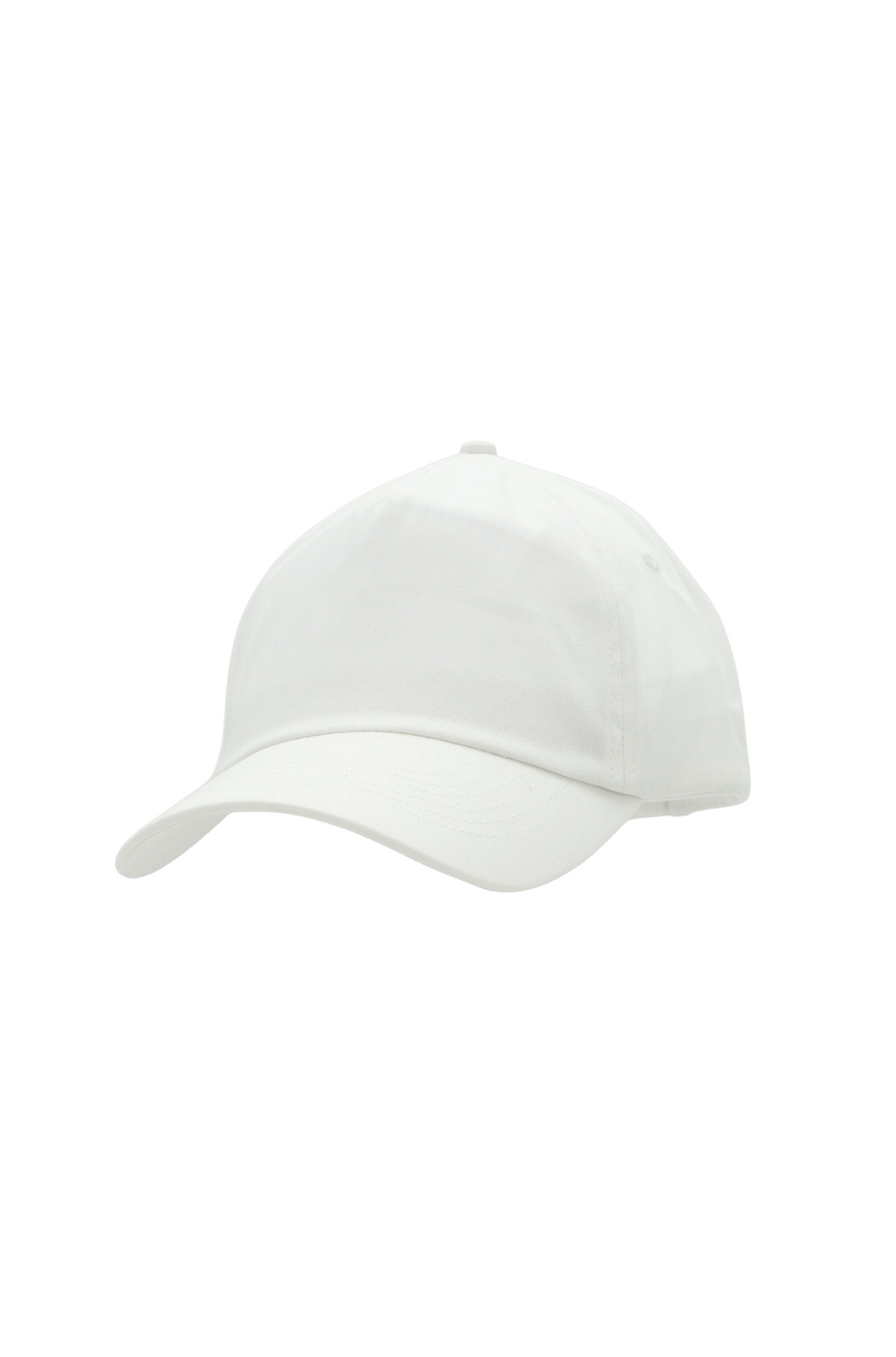 Classic 5 Panel Cap - White