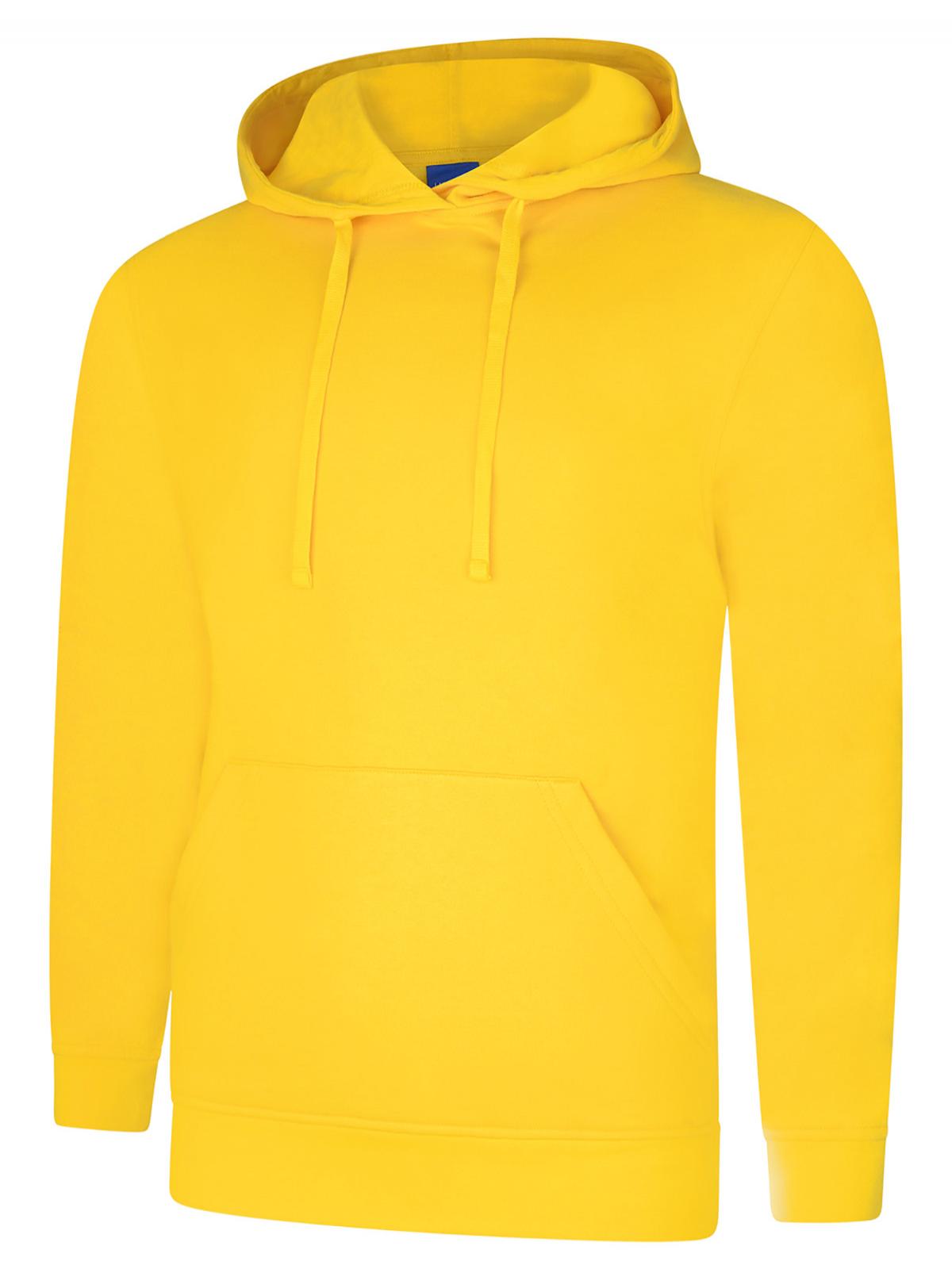Deluxe Hooded Sweatshirt - Yellow