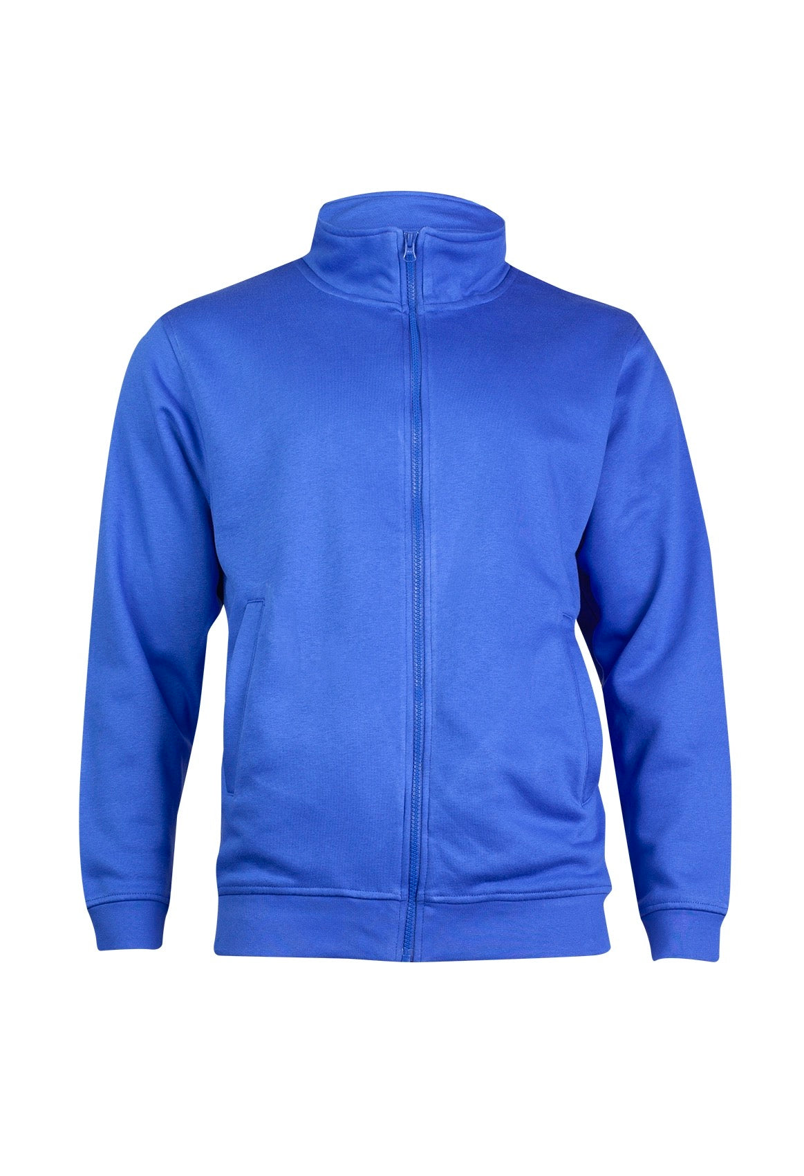 Deluxe Unisex Sweat Jacket - Royal