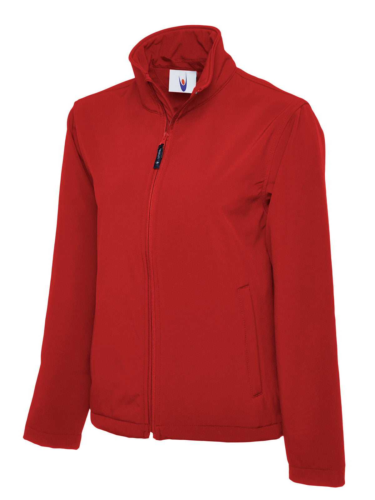 Classic Full Zip Soft Shell Jacket - Red